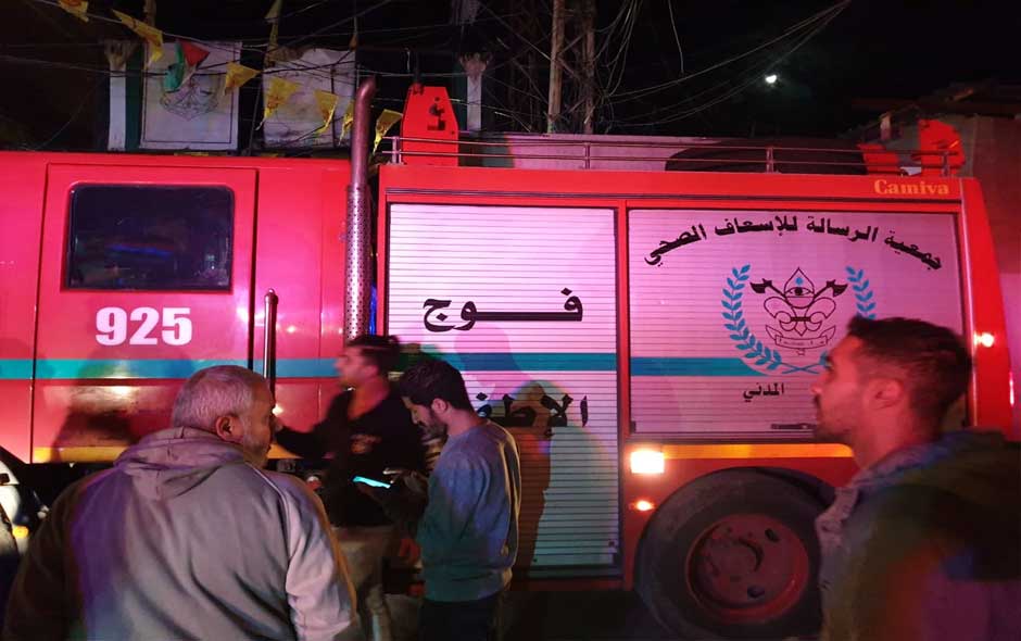   مصر اليوم - مخيم برج الشمالي الفلسطيني جنوب لبنان ينفض غبار الإنفجار وحركة حماس توضح حقيقته