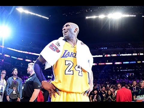 بالفيديو التحية الأخيرة للأسطورة كوبي براينت كلاعب كرة سلة