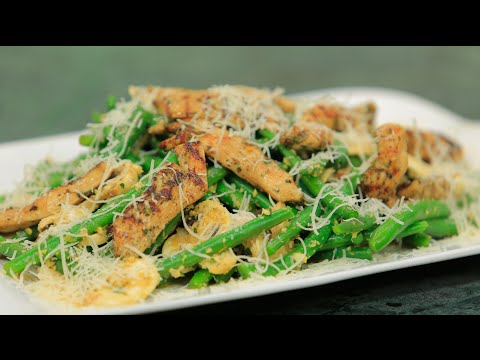 سلطة دجاج بالمشروم