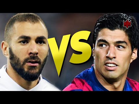 أبرز 10 مهارات يتنافس عليها بنزيما وسواريز