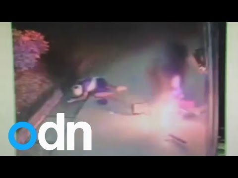 لص ينجو من تفجير ماكينة للصرف الآلي