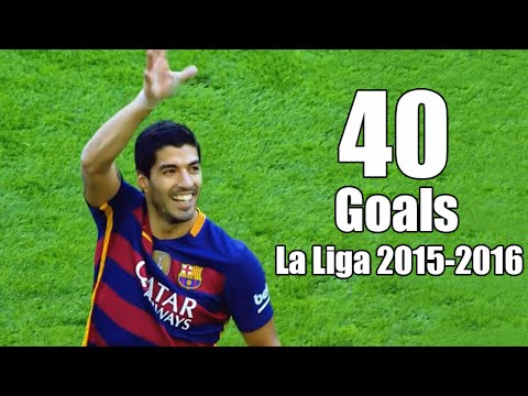 بالفيديو 40 هدفا توجت سواريز ملكا على عرش الليغا