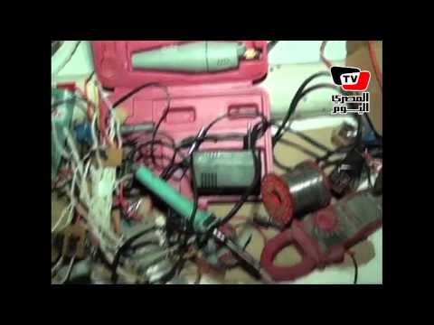 ضبط ورشة لإنتاج العبوات الناسفة في بلبيس