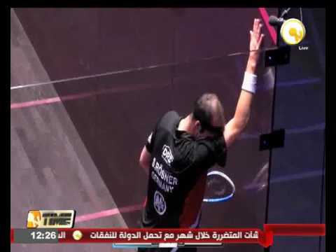 بالفيديو محمد الشوربجي يواجه الأسترالي كاميرون بيلي في الدور قبل النهائي لدورة دبي الدولية للإسكواش