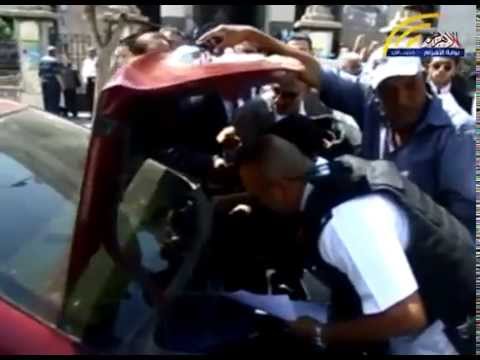 النيابة تعاين مكان انفجار محكمة مصر الجديدة