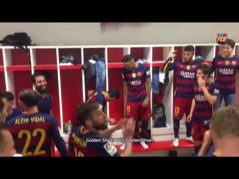 بالفيديو سواريز يتغزل في برشلونة بسبب الحذاء الذهبي