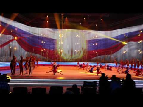 بالفيديو مهرجان للجمباز الإيقاعي ألينا  2016