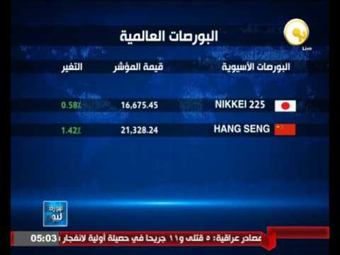 بالفيديو شاهد أداء مؤشرات البورصات الآسيوية ـ 7 يونيو 2016