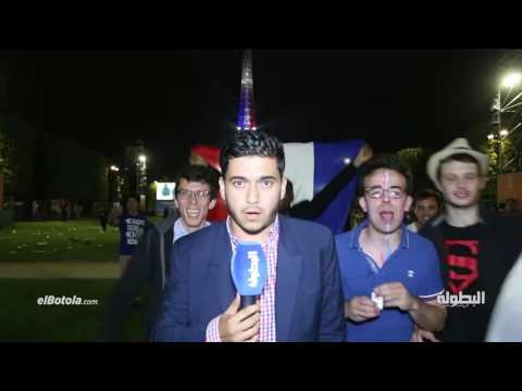 مذيع مغربي يتعرض لموقف محرج على الهواء في يورو 2016