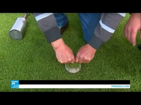 شاهد عشب يقلل من خطر إصابة اللاعبين