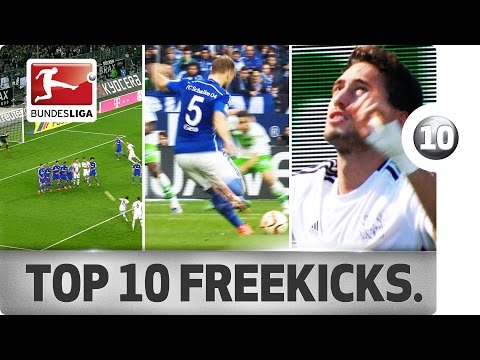 أفضل 10 ركلات حرة بالبوندزليغا في موسم 20152016