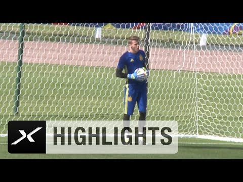 شاهد دافيد دي خيا يتألق في تدريبات المنتخب الإسباني