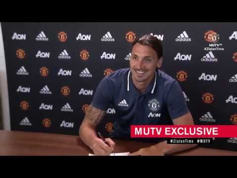 رد فعل إبراهيموفيتش على رقم قميصه مع الشياطين الحمر