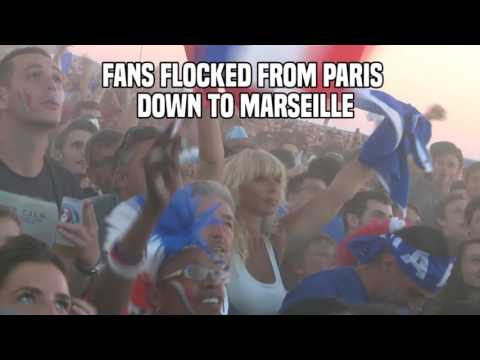 الجماهير الفرنسية تحتفل حتى الصباح بتأهل الديوك