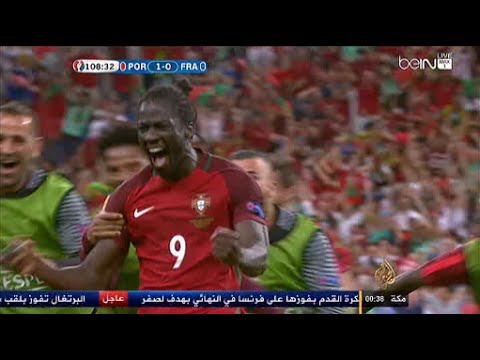 شاهد  الهدف التاريخي للمنتخب البرتغالي على نظيره الفرنسي