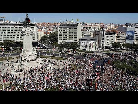 فرحة عارمة في لشبونة بعد فوز منتخب البرتغال بكأس الأمم الأوروبية