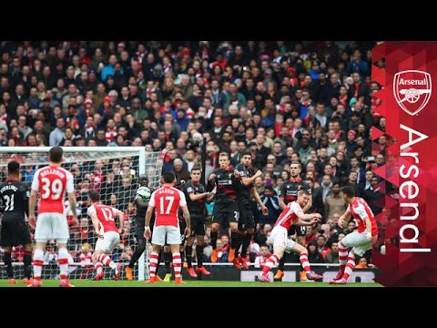 أفضل 5 أهداف من ركلات حرة فى تاريخ الآرسنال