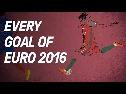 استمتع بعرض يجمع جميع أهداف بطولة يورو 2016