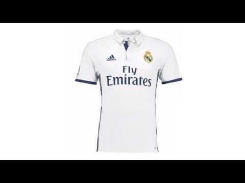 شاهد ريال مدريد يكشف عن قمصان موسم 20162017