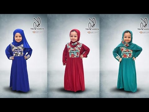 بالفيديو طيبة تعرض تشكيلتها الجديدة من العبايات وإسدالات الأطفال