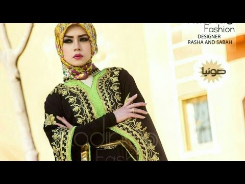 بالفيديو كادينا فاشون تعرض أجمل مجموعاتها للعبايات والفساتين