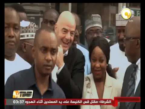 شاهد رئيس الفيفا يريد منح أفريقيا مقعدين إضافيين في كأس العالم