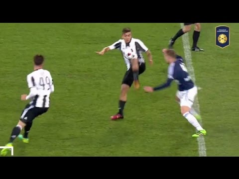 نجم اليوفي يخطف الأنظار بمراوغة متكررة