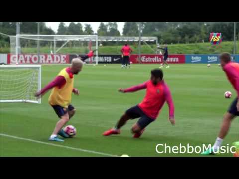 إبداعات ميسي في تدريب البارسا تؤكد جاهزيته للموسم الجديد