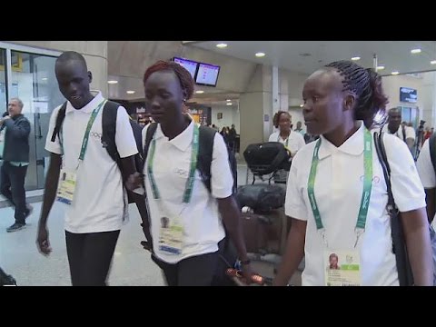 شاهد الرياضيون اللاجئون يشاركون في أولمبياد ريو دي جانيرو