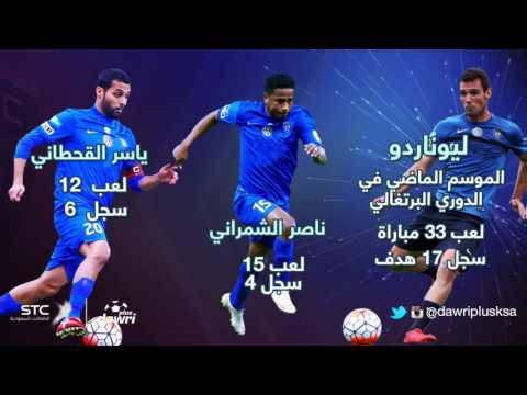 بالفيديو شاهد خط هجوم نادي الهلال في مواجهة السوبر
