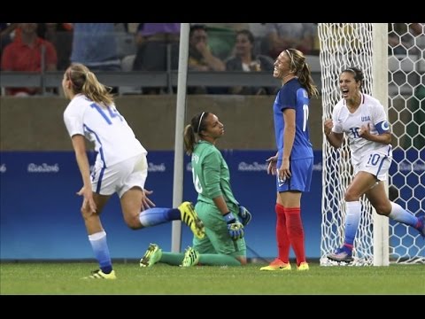 الولايات المتحدة تفوز على منتخب فرنسا لكرة القدم للسيدات