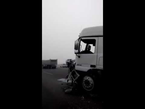 حادث تصادم جماعي يسفر عن تحطم عشرات السيارات في الدمام