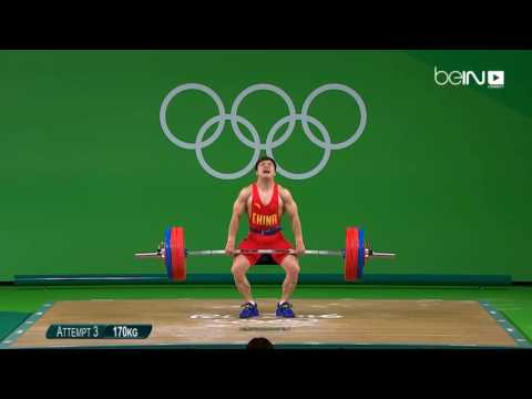 بالفيديو ميدالية ذهبية ورقم قياسي جديد للصيني لونغ في وزن 56 كلغ