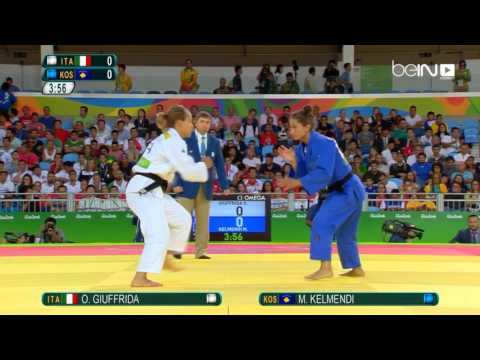 بالفيديو  مايليندا كلمندي تهدي كوسوفو أول ميدالية ذهبية في تاريخ الأولمبياد