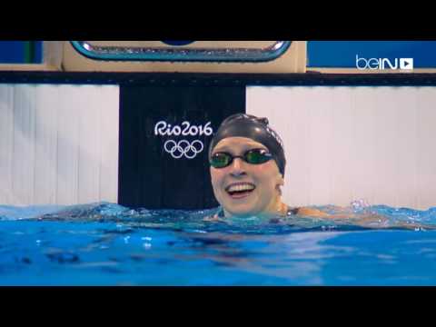 بالفيديو  السباحة الأميركية ليديكي تفوز بذهبية 200 م حرة