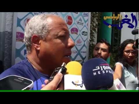 شاهد محمد  فاخر يقدم الطاقم التقني المعاون له في إدارة الرجاء