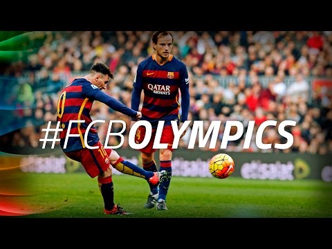 برشلونة يروج لأولمبياد ريو بالرماية على طريقة كرة القدم