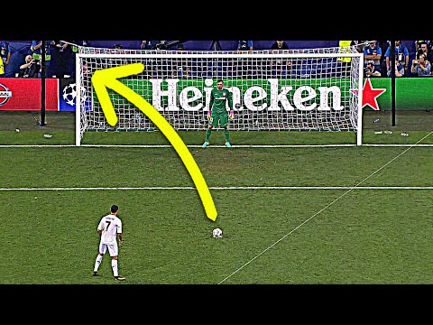 أفضل 10 ضربات جزاء على طريقة كرستيانو وميسى