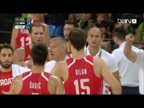 كرواتيا تهزم البرازيل 80  76 في كرة السلة رجال