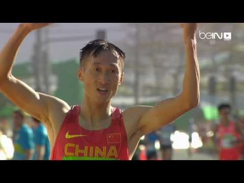 بالفيديو  الفرق الصينية تحقق ذهبية وفضية في مسابقات 20 كم مشيا