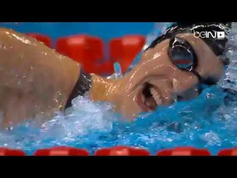 بالفيديو الأميركية كاتي ليديكي تحرز ذهبية 800 م حرة وتحطم الرقم العالمي