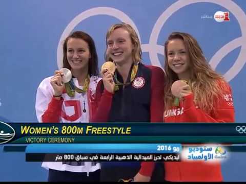 بالفيديو سيطرة أميركية على المعدن النفيس في الأولمبياد الدولي