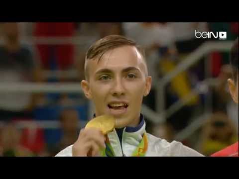 فيديو ذهبية فردي الرجال في الترامبولين للبيلاروسي أولادزيسلو هانتشارو