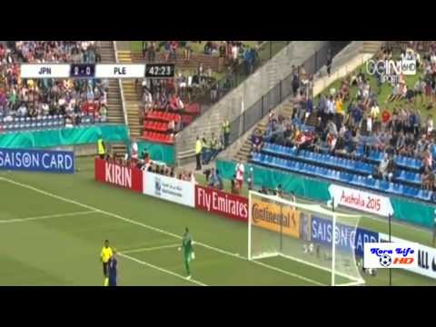 اليابان يفوز على فلسطين بأربعة أهداف نظيفة