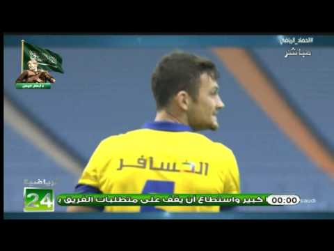 ملخص مباراة النصر و الفتح من الجولة الاولى من دوري جميل