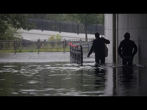 هطول أمطار غزيرة في العاصمة الروسية موسكو