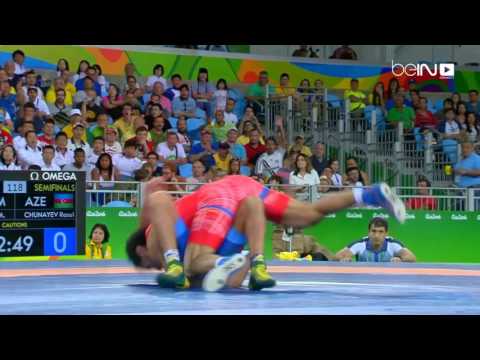 ذهبية وزن 66 كلغ يحرزها الصربي ستيفانيك في مسابقة المصارعة