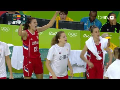 شاهد إسبانيا تصل إلى نهائي سلة السيدات