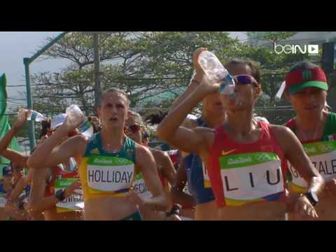 ذهبية 20 كلم مشيًا للصينية هونغ