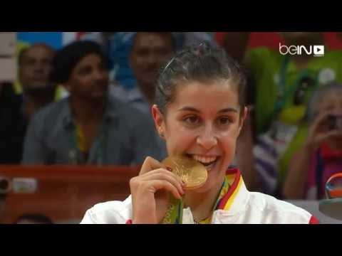 الميدالية الذهبية للإسبانية مارين